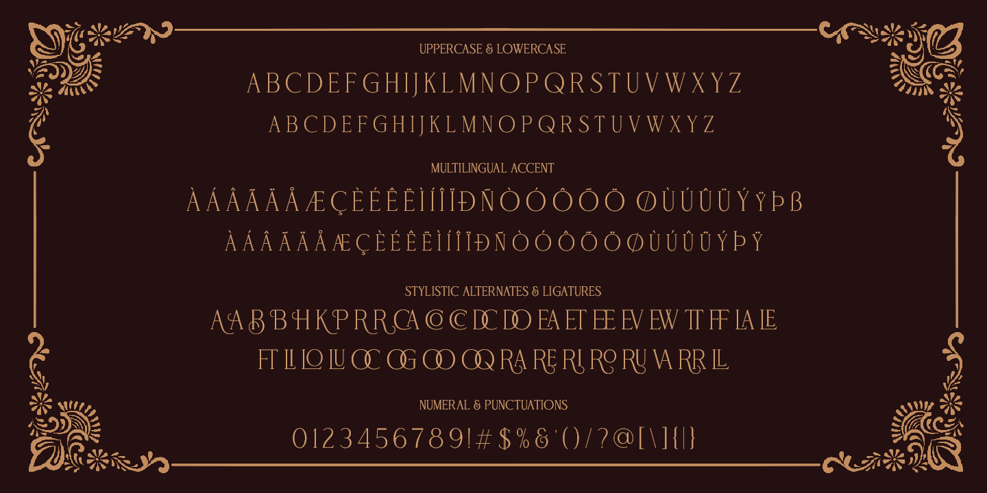 Example font Nevoclara #3